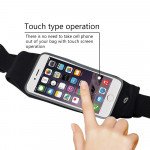 Wholesale iPhone 6s Plus / 6 Plus 5.5 Universal Sports Pouch Belt (Black)